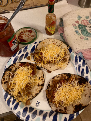 Miss Lisa's Turkey Potato Tacos