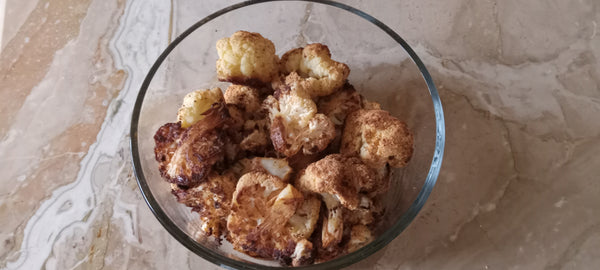 Grammy Donna’s Seasoned Roasted Cauliflower